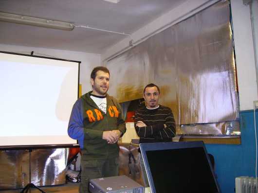 Roberto Giordano in sede al Road