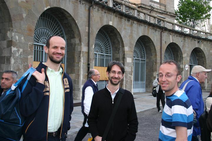 Stefano Finizio, Marco Marchese e Fabrizio Bernarci al 5.000 di Milano, all'Arena!