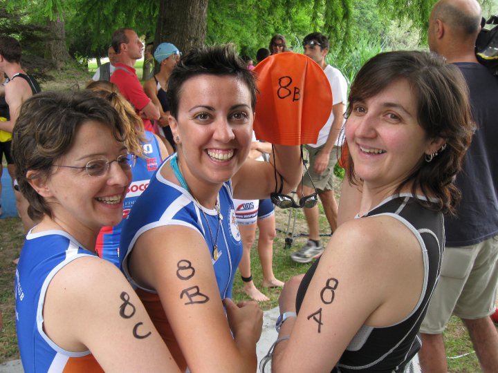La Staffetta del Biaquathlon prima della partenza - foto di Tommaso Colombo