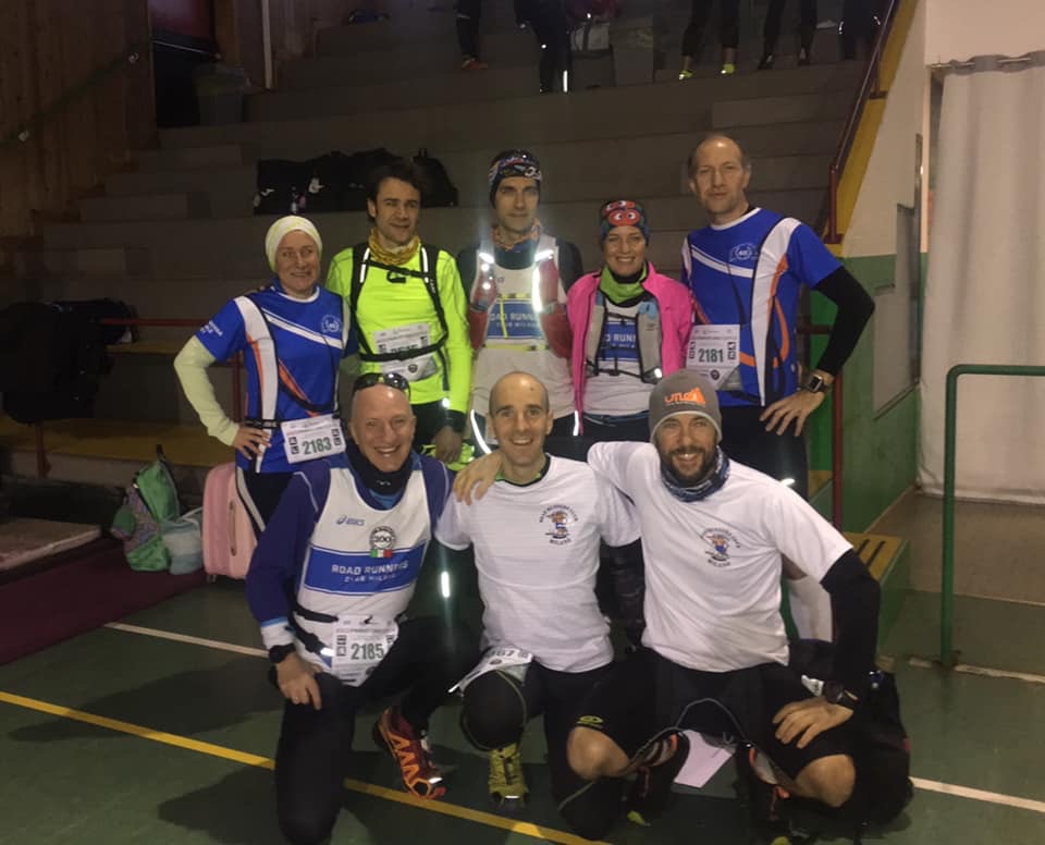 Anche se è una gara di trail oggi il palco è tutto loro: ecco parte del manipolo Road all'Ecomaratona Clivus! La stagione è iniziata alla grande..