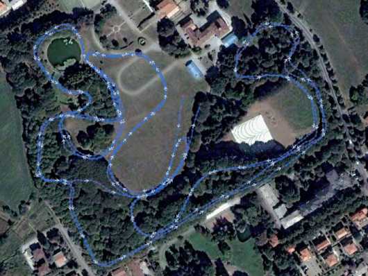 Il percorso della 6^ gara Il percorso della 6^ gara