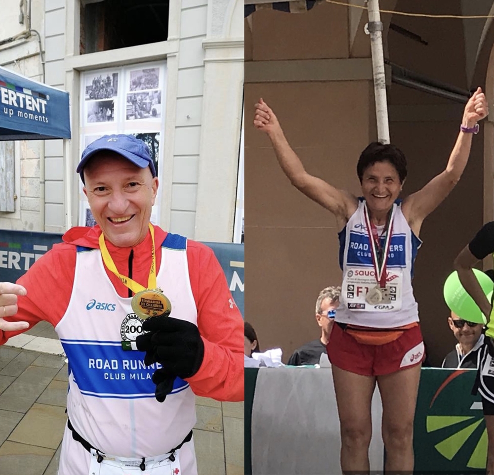 La copertina di oggi va a Maurizio e Lorella, rispettivamente Campione Italiano Iuta di categoria sull'Ecomaratona, e Vicecampionessa italiana di 50km su strada! Complimenti!!