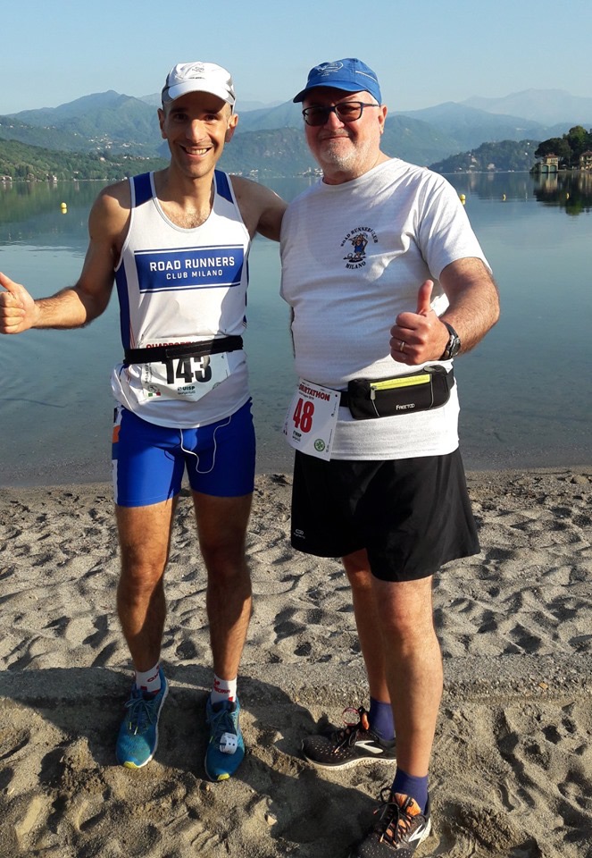 Ale e il Compa, protagonisti del Quadrortathlon (insieme a Franco&Gabriella, ovviamente)!