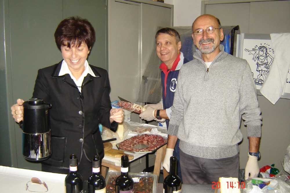 Lo STAFF del buffet: Seminari, Melgrati e Capoferri