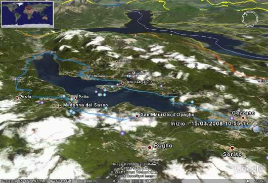 la "circumpelazio" del lago
