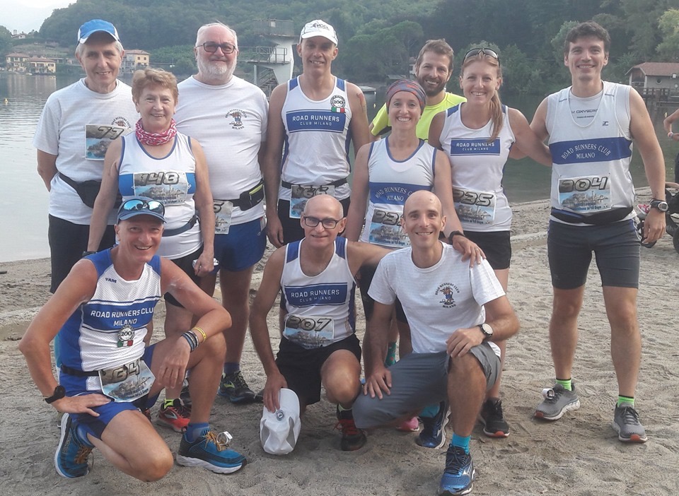 Il gruppo Road alla 50km del Lago d'Orta, settima tappa del Memorial Pucci!