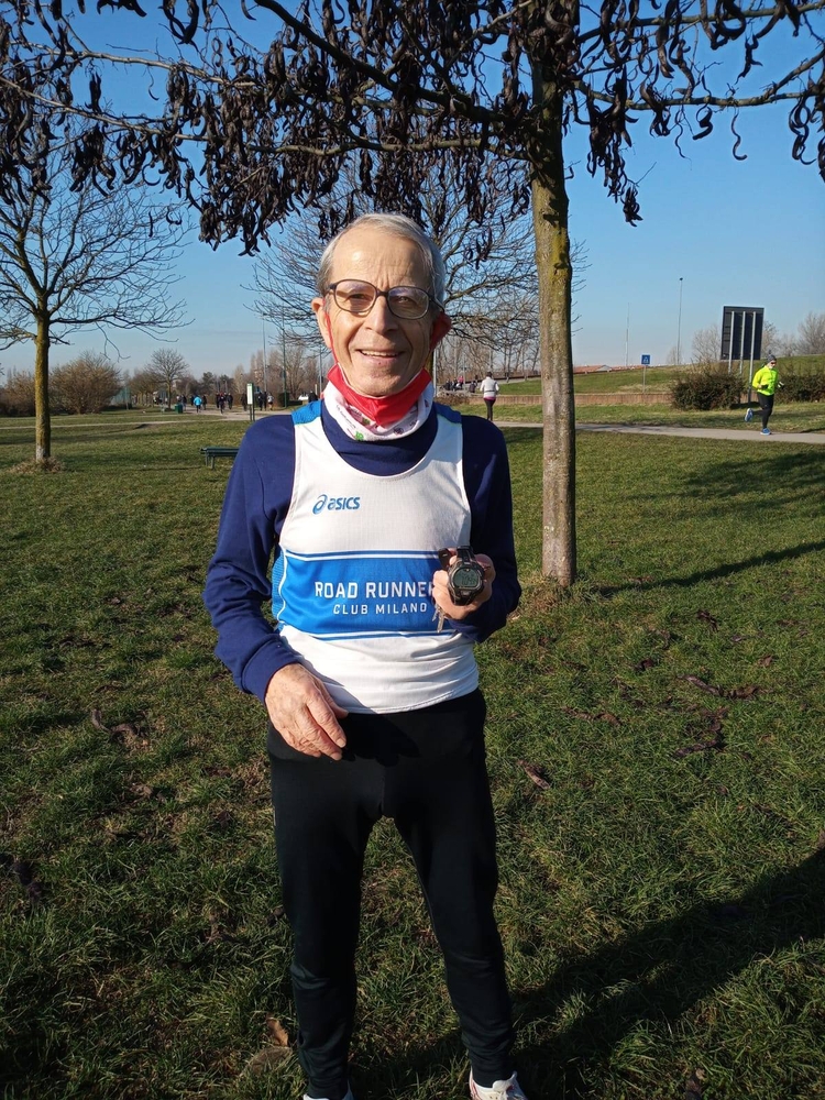 Franchino Marengoni, il miler 80enne più veloce d'Italia