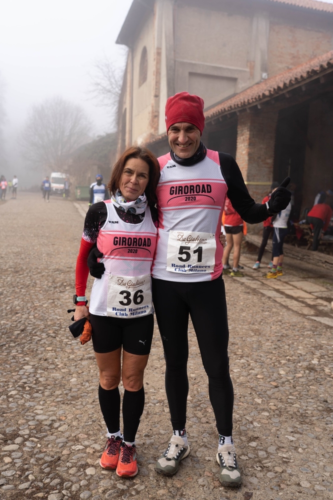 Monica e Cristiano in maglia rosa alla tappa di Boscoicittà