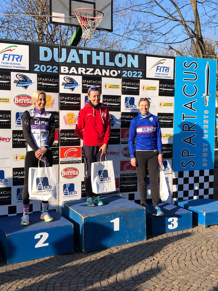 Lisa a Podio nel Duathlon di Barzano'