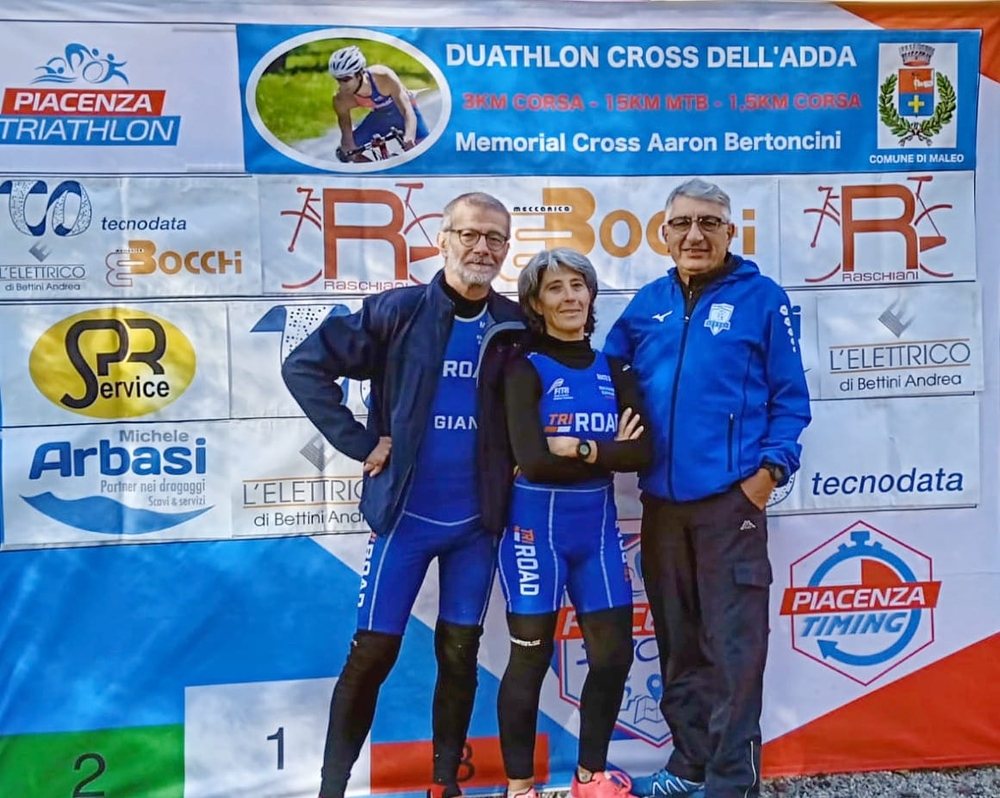 Brillo, Pittoni e Iabichella al Duathlon Cross 