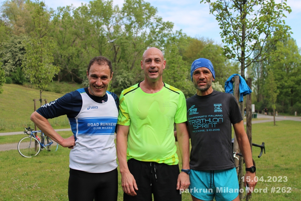 Veterani e New Entry al Parkrun 262