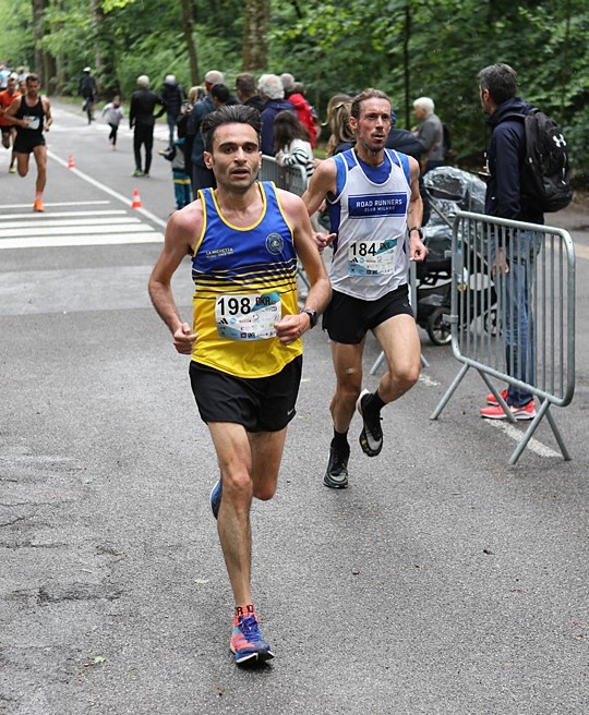 Enrico, primo Road al traguardo <I>(foto Roberto Mandelli)</I>