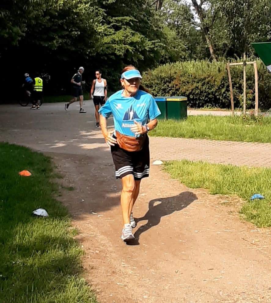 Antonia taglia il traguardo della sua centesima Parkrun