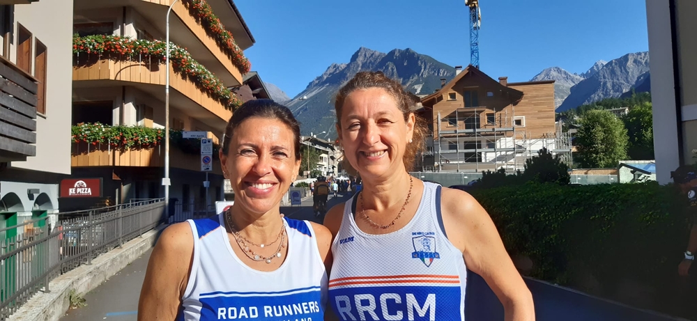 Ilaria e Daniela alla Re Stelvio Mapei