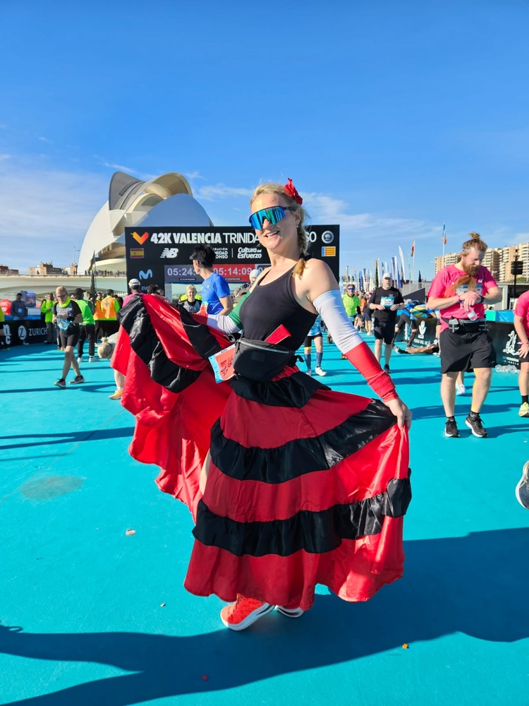 Magda interpreta al meglio la Maratona di Valencia