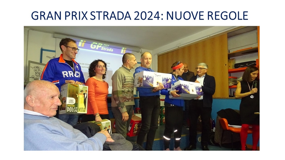 Premiazioni del GP Strada 2023... ma con la nuova stagione, si cambia!