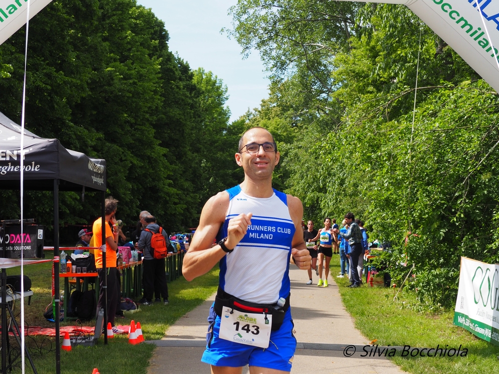 Roberto Rossetti, primo Road classificato alla 6h del Parco Nord (ph. Silvia Bocchiola)