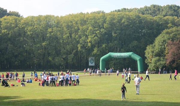 Il polmone verde della Residenza Il Parco, partenza e arrivo della marcia