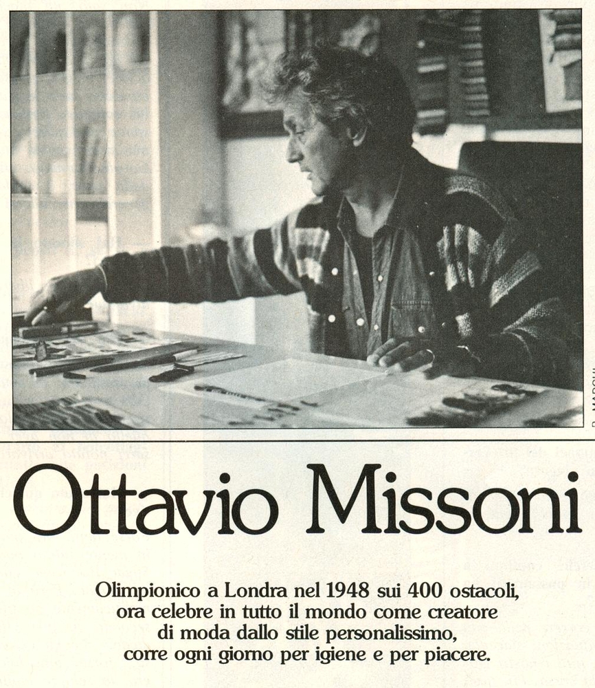 Ottavio Missoni, 90 anni portati alla grande