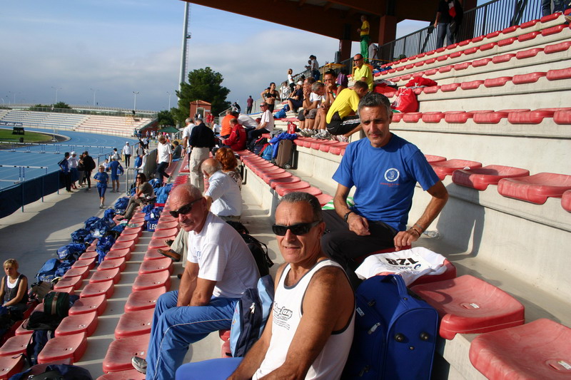 Aldo & Aldo ovvero i Blues Brothers! Dietro Franco Valsecchi che sarà impegnato agli Europei Indoor