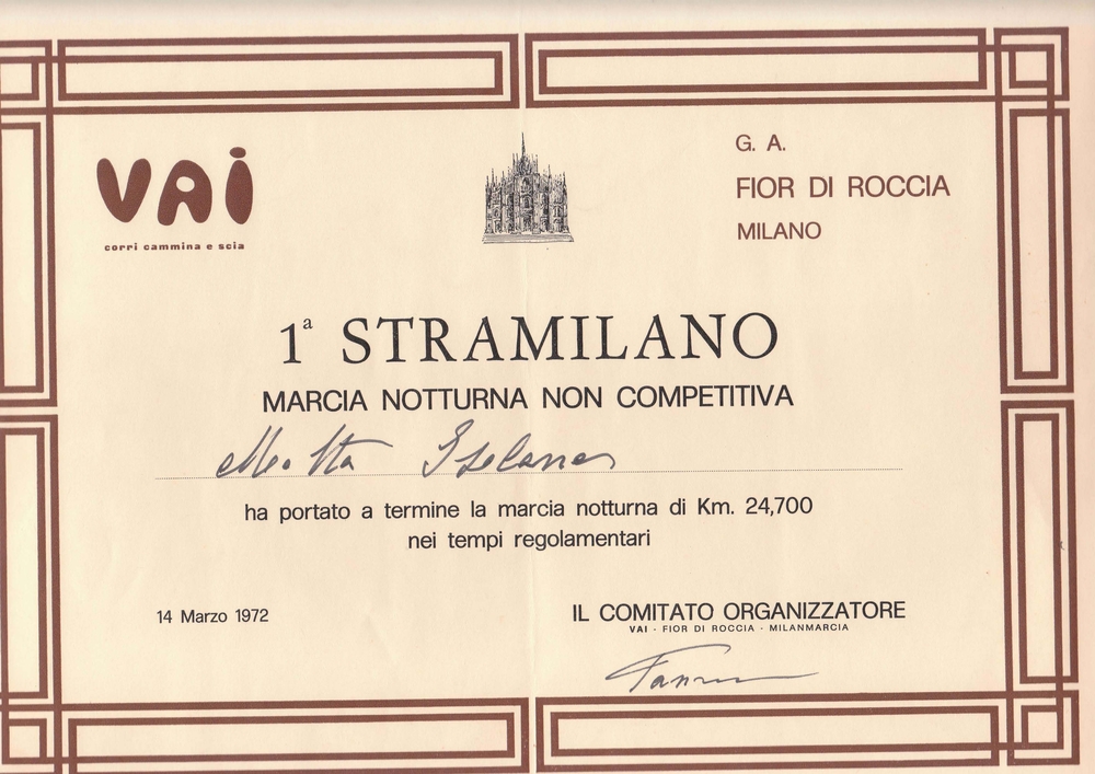 Isolano Motta alla 1^, questa è una testimonianza storica! Isolano Motta alla 1^, questa è una testimonianza storica!