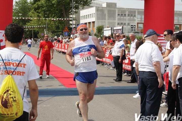 Alla 10km di Vasto si stavano preparando per immortalare i vincitori ed ... è spuntato il Compa