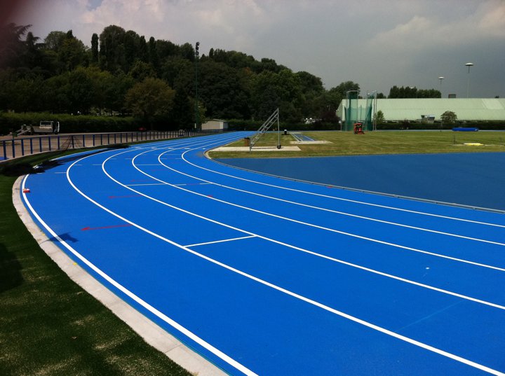 La nuova Pista azzurro/blu
