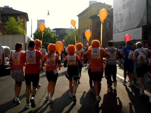 Gli amici di Podismo & Cazzeggio nella foto di Noemi Morelli