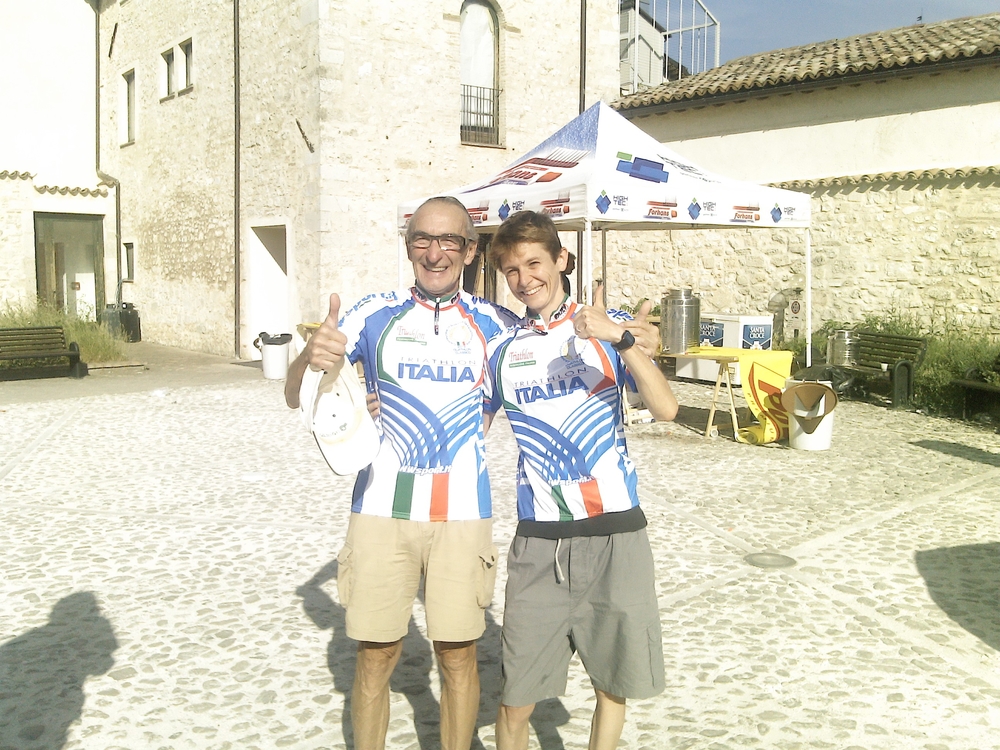 Maglia tricolore per Cristina e il Grigio