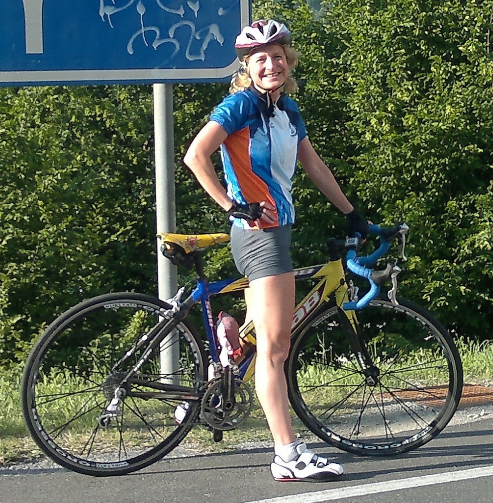 la nostra Ilaria anche in versione Bike