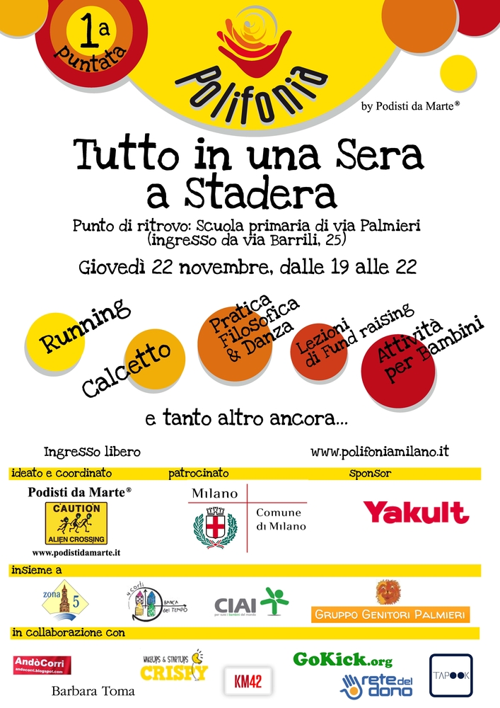 Locandina della manifestazione Locandina della manifestazione