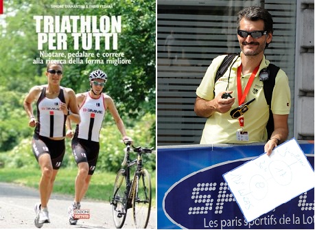 Fabio Vedana e il suo libro sul Triathlon Fabio Vedana e il suo libro sul Triathlon