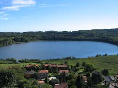 Panoramica del lago di Montorfano