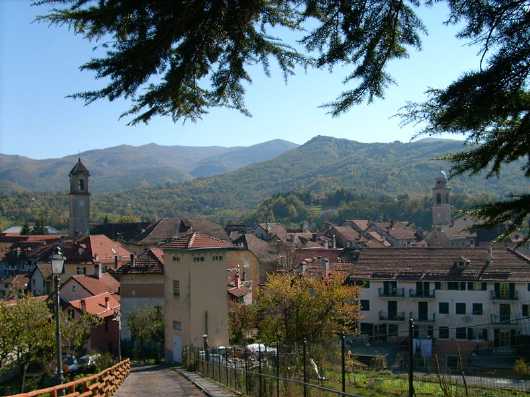 Uno scorcio di Sasello.