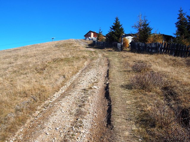 la salita al rifugio Torcole 2000