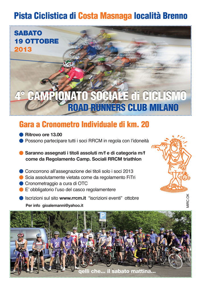 le iscrizioni sono gia numerose, non si faranno sconti ai ritardatari in caso fossero chiuse anticipatamente!!