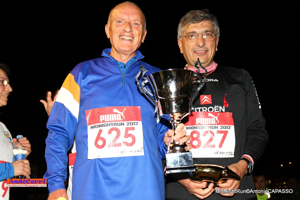 Isolano ed Antonio alla Midnight Run 2012