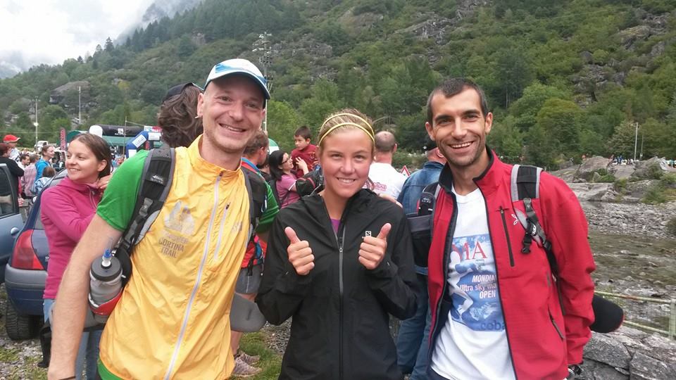 Due turchi ed una svedese (Emelie Forsberg, fortissima skyrunner) Due turchi ed una svedese (Emelie Forsberg, fortissima skyrunner)