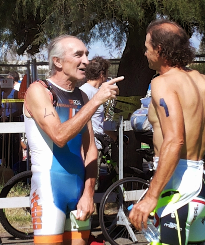 Il Grigio con Alain Lorenzati trent'anni dopo, Alain con il n 1, il primo della prima 1984 Il Grigio con Alain Lorenzati trent'anni dopo, Alain con il n 1, il primo della prima 1984