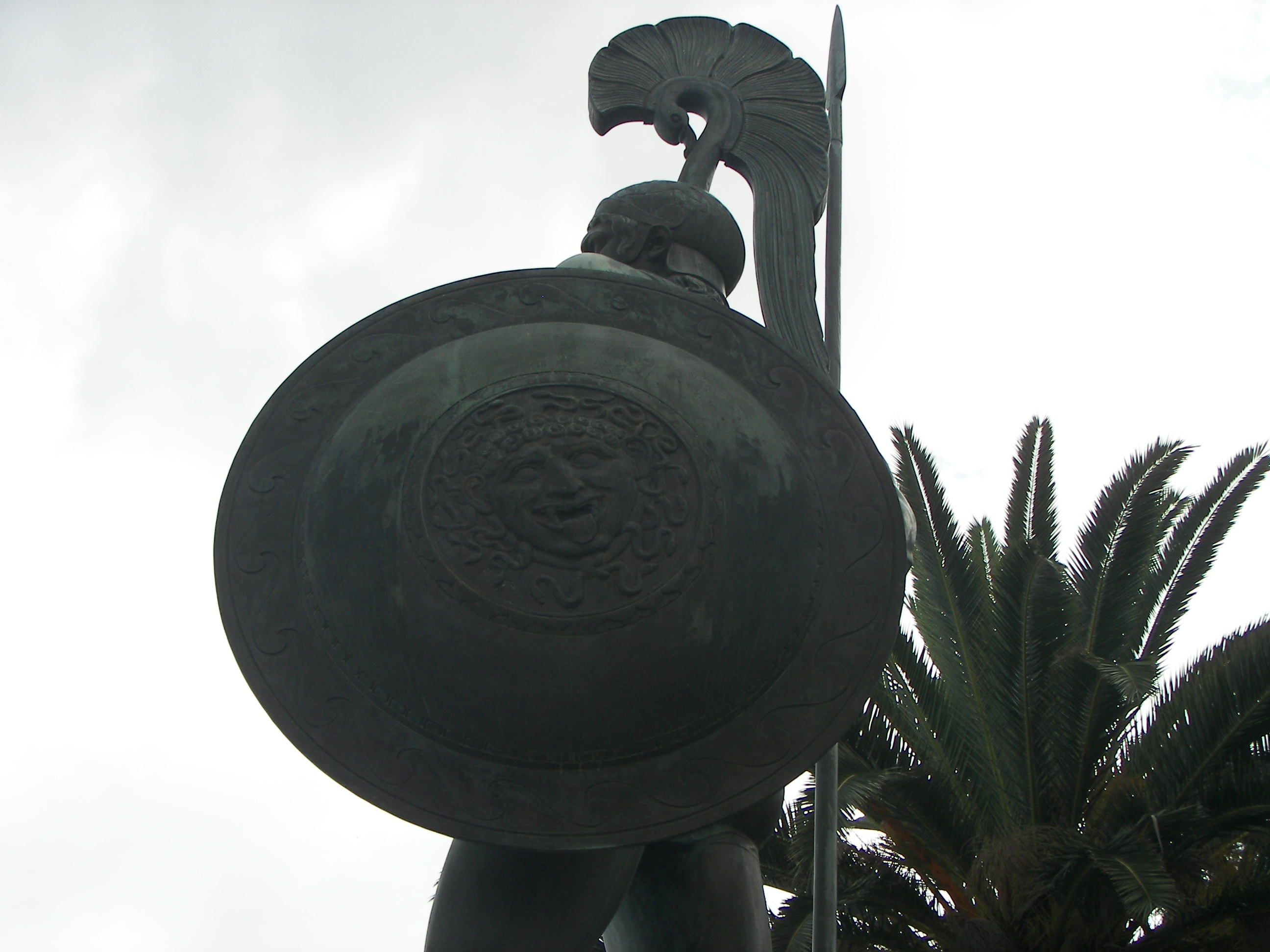 La statua di Achille (questa è a Corfù)