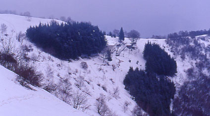 La Capanna Mara d'inverno