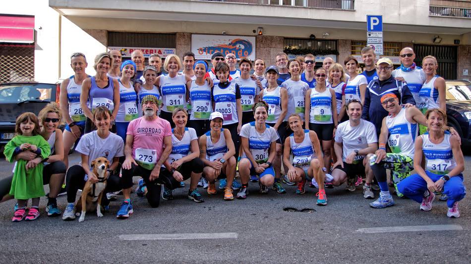 In partenza per la Avon Runnig. (Ph. Lorenzo Ravelli)