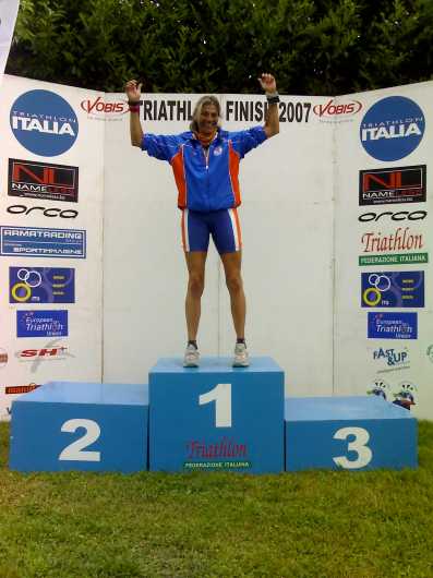 Chiara Tieghi sul podio tricolore