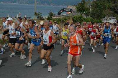 La partenza di una tappa dell'edizione 2006