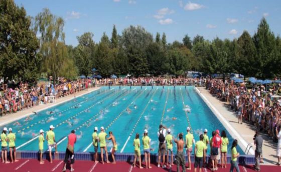 Il nuoto del triathlon sprint