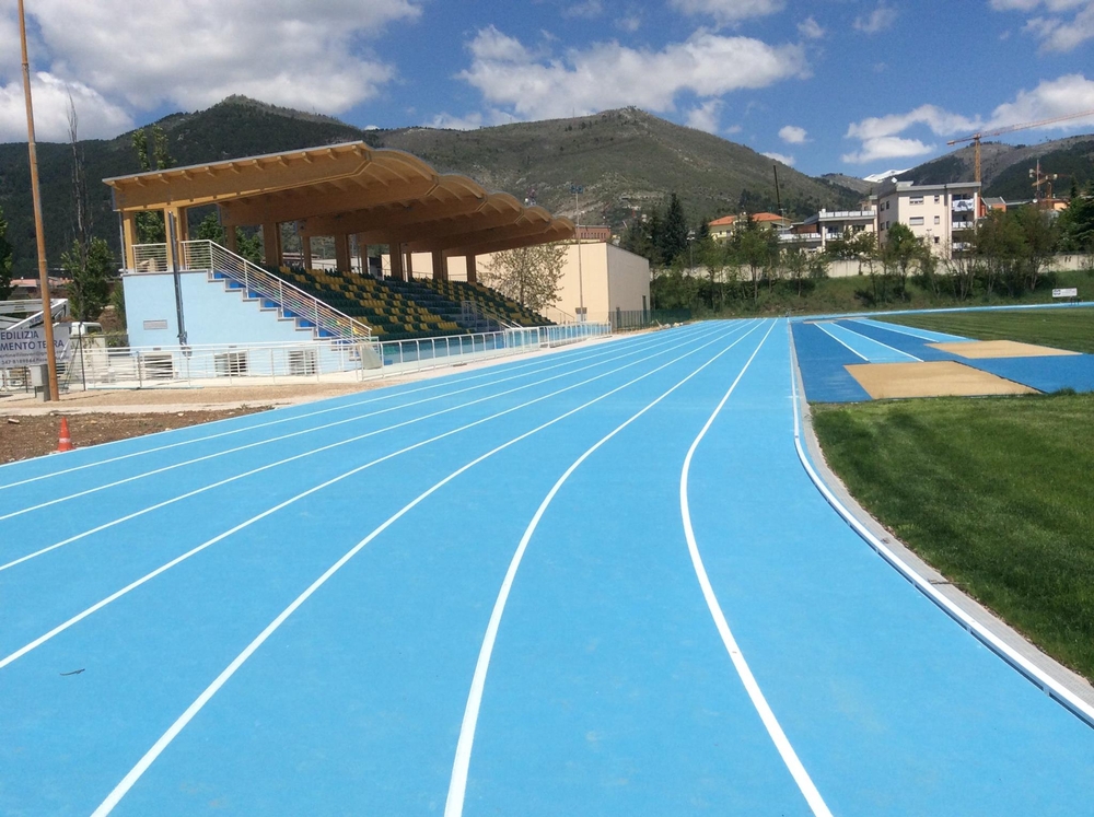 La PISTA della finale C.D.S. a L'Aquila