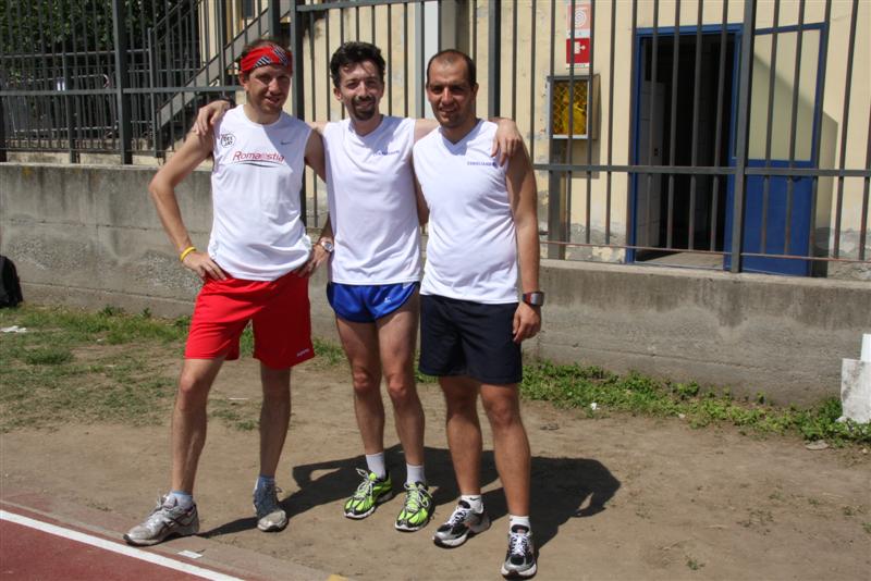 Stefano Scala, Luciano Alvazzi, Francesco Vitale al recente 1.000 al Giuriati