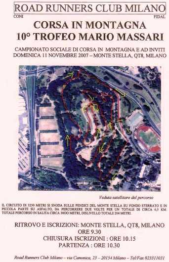 La locandina del Trofeo Massari