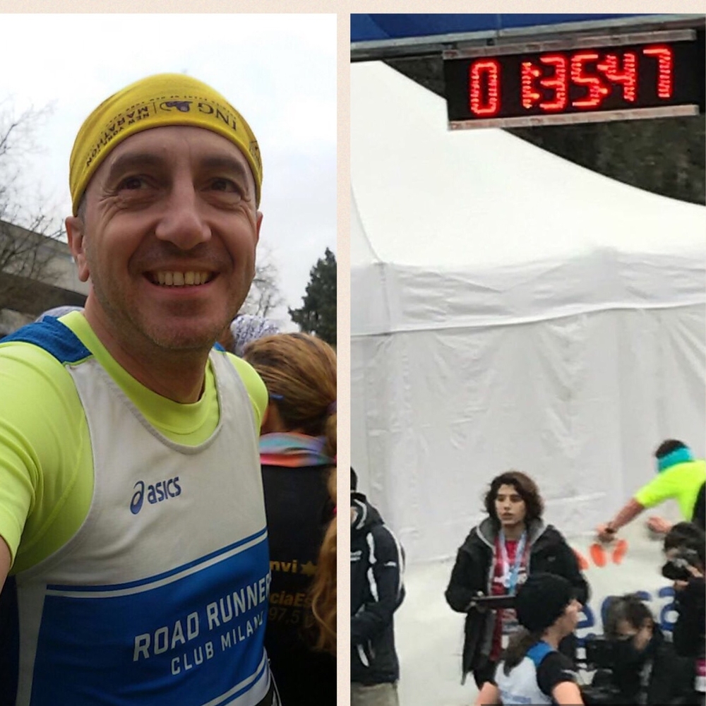 Gianni&Bianca, una gran bel lavoro di squadra alla Duo Half Marathon di Verona..