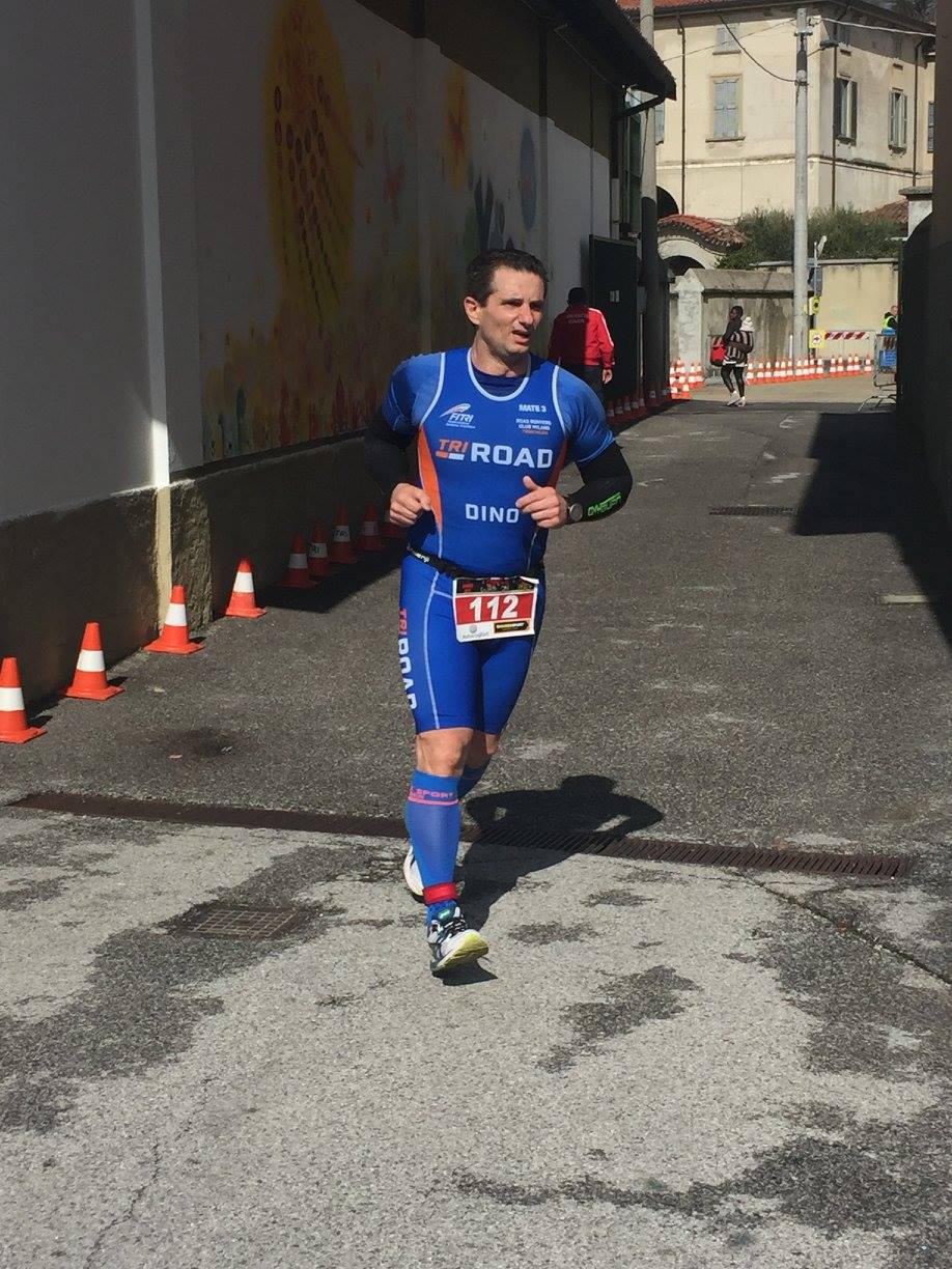 Agostino 'Dino' Raimo, all'esordio ad Oggiono sulla distanza classica del Duathlon Agostino 'Dino' Raimo, all'esordio ad Oggiono sulla distanza classica del Duathlon